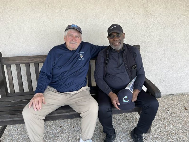 Coach Dave Frederick and Steve Whiting.